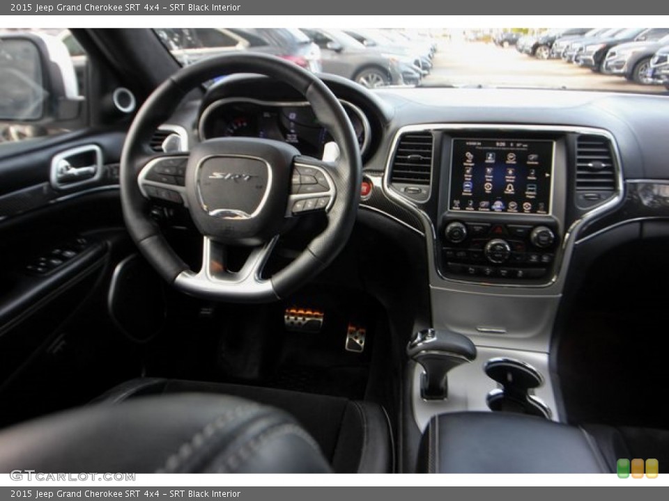 SRT Black Interior Dashboard for the 2015 Jeep Grand Cherokee SRT 4x4 #136705087
