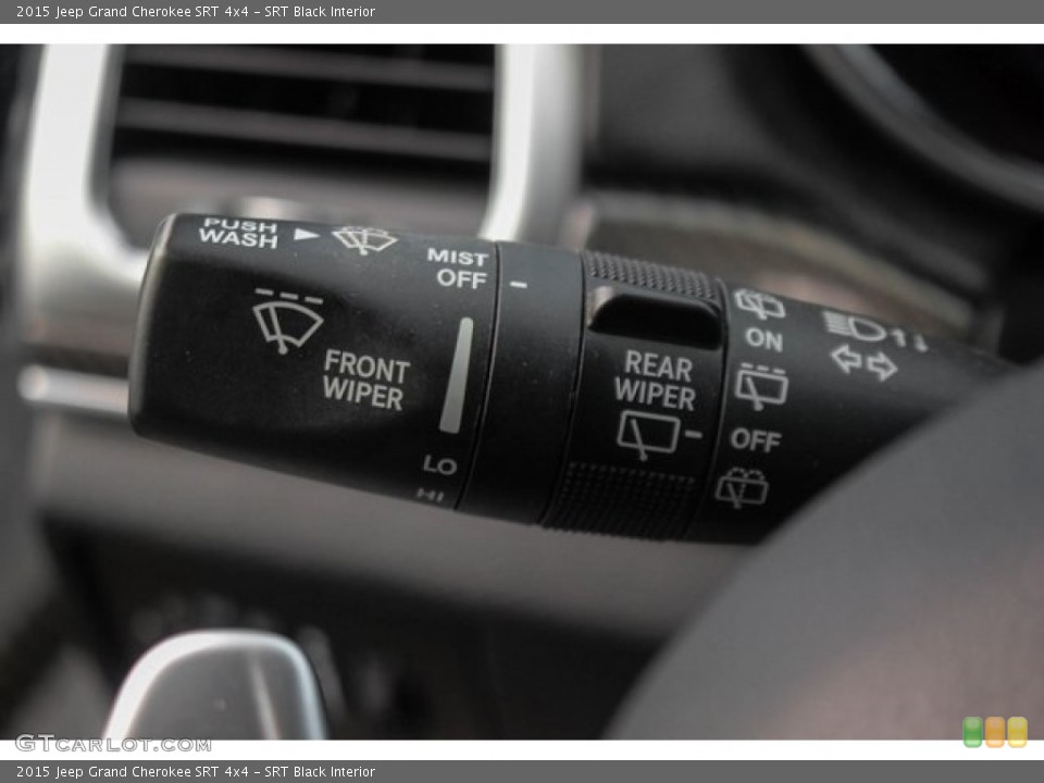 SRT Black Interior Controls for the 2015 Jeep Grand Cherokee SRT 4x4 #136705191