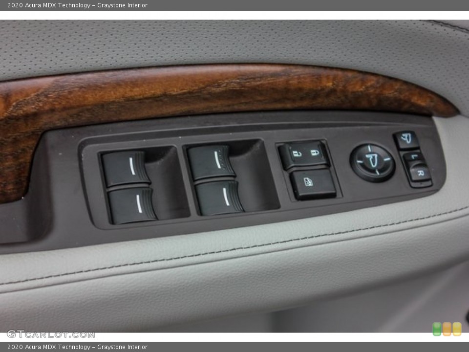 Graystone Interior Controls for the 2020 Acura MDX Technology #136708578