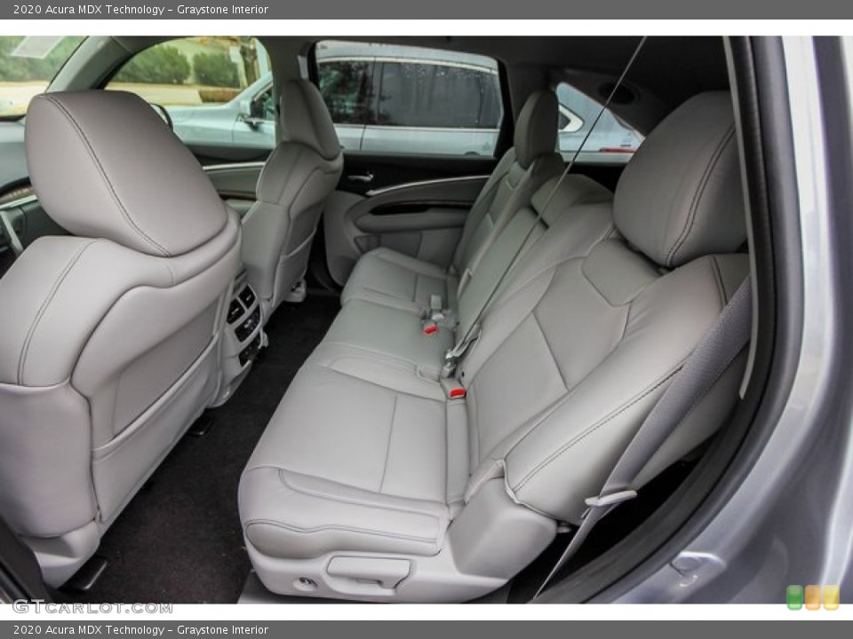 Graystone Interior Rear Seat for the 2020 Acura MDX Technology #136708641