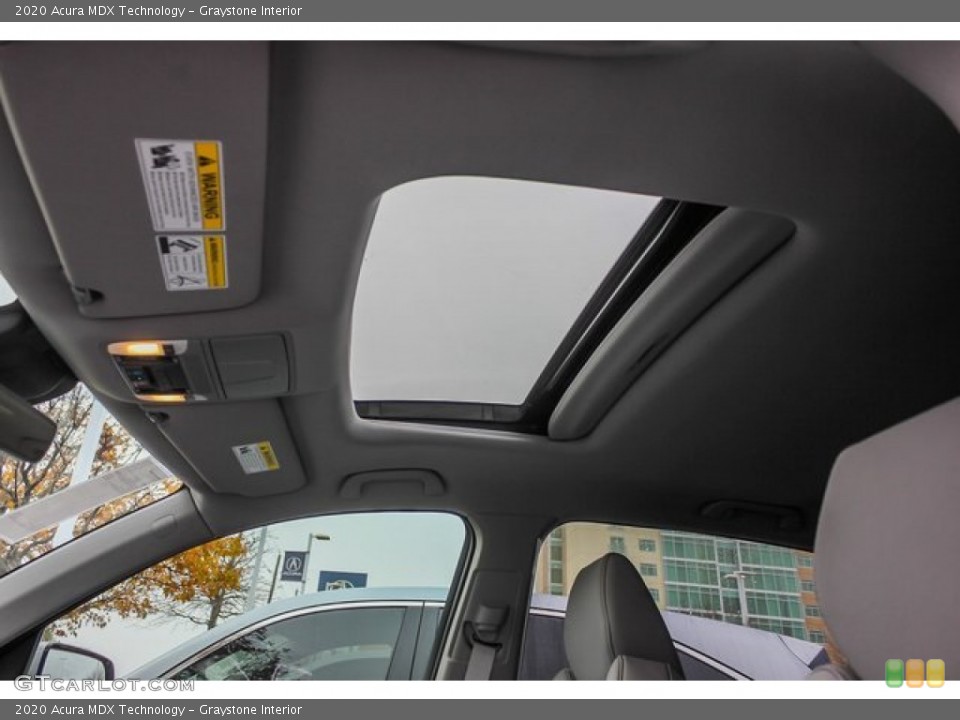 Graystone Interior Sunroof for the 2020 Acura MDX Technology #136708818