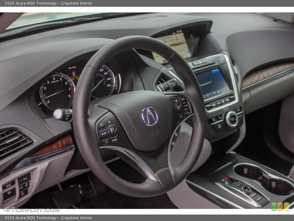 Graystone Interior Steering Wheel for the 2020 Acura MDX Technology #136708821