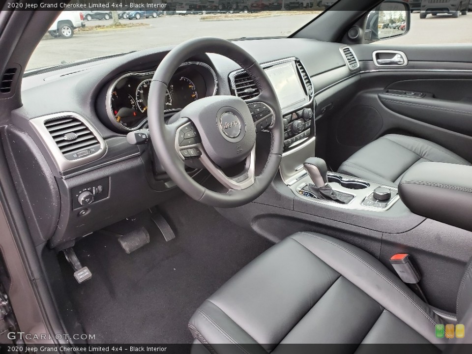 Black Interior Photo for the 2020 Jeep Grand Cherokee Limited 4x4 #136709130