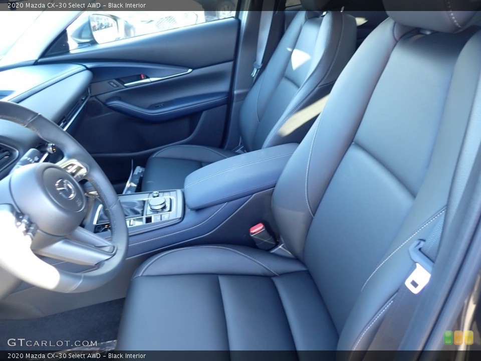 Black Interior Front Seat for the 2020 Mazda CX-30 Select AWD #136710255