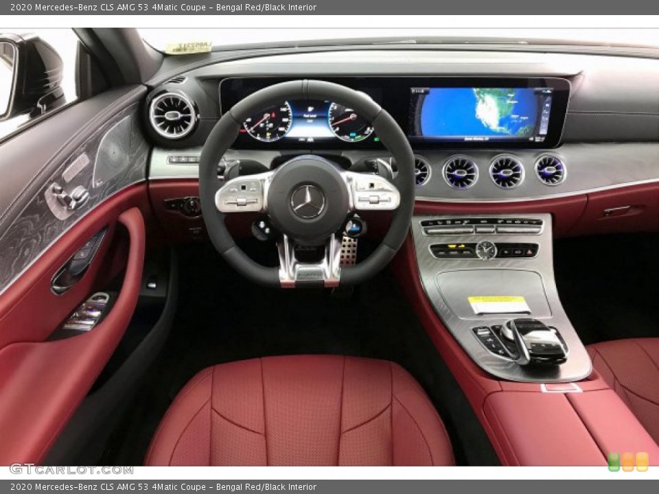 Bengal Red/Black Interior Dashboard for the 2020 Mercedes-Benz CLS AMG 53 4Matic Coupe #136711812