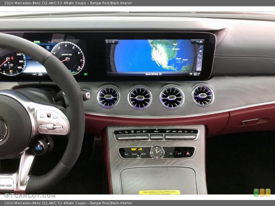 Bengal Red/Black Interior Dashboard for the 2020 Mercedes-Benz CLS AMG 53 4Matic Coupe #136711830