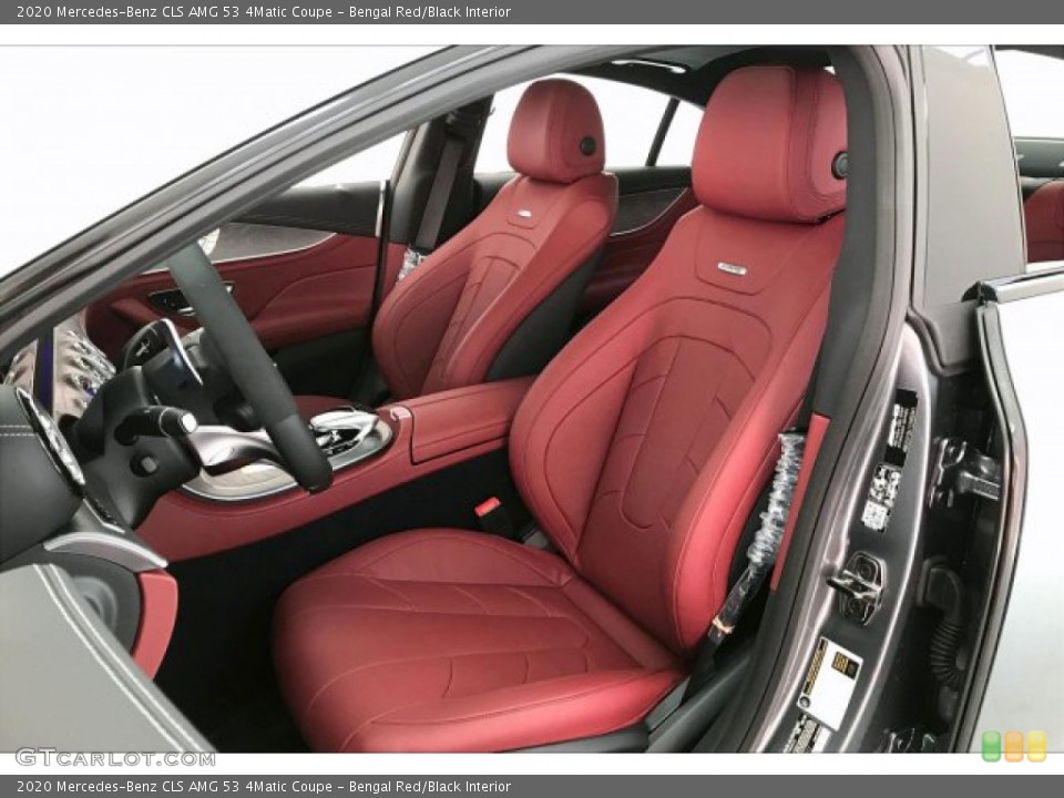 Bengal Red/Black Interior Photo for the 2020 Mercedes-Benz CLS AMG 53 4Matic Coupe #136712016