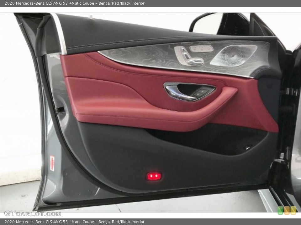 Bengal Red/Black Interior Door Panel for the 2020 Mercedes-Benz CLS AMG 53 4Matic Coupe #136712244