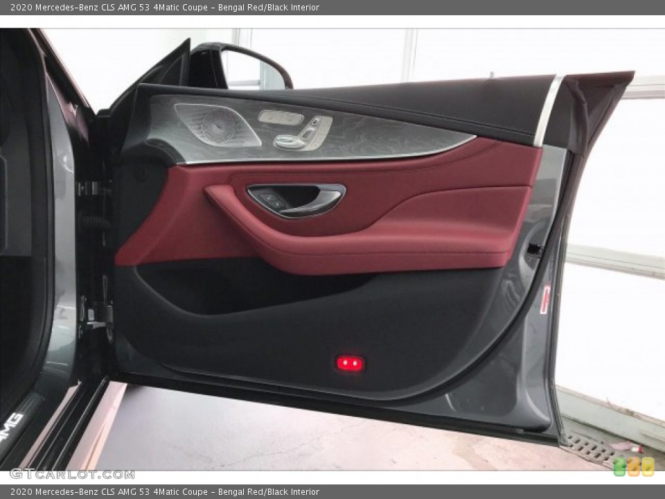 Bengal Red/Black Interior Door Panel for the 2020 Mercedes-Benz CLS AMG 53 4Matic Coupe #136712346