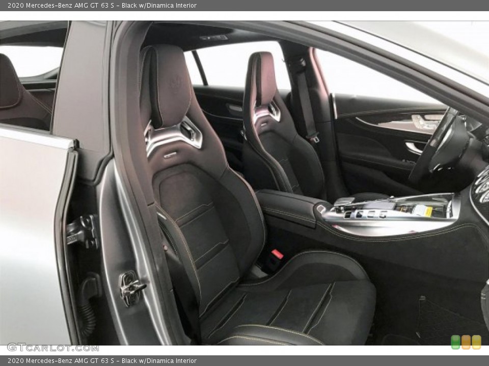 Black w/Dinamica Interior Front Seat for the 2020 Mercedes-Benz AMG GT 63 S #136712769