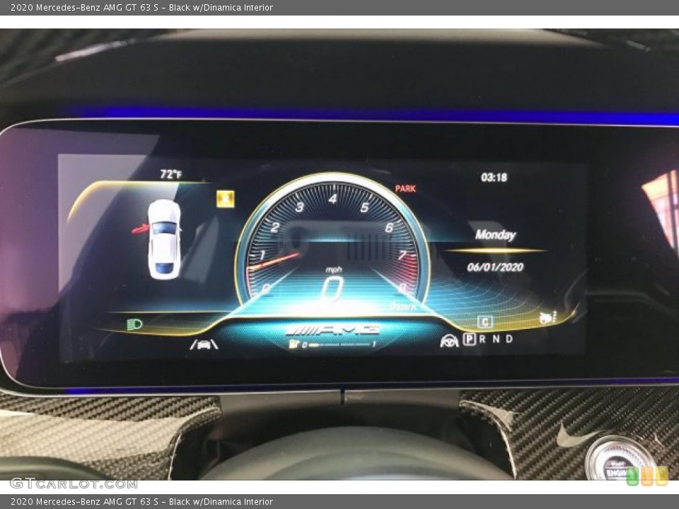 Black w/Dinamica Interior Gauges for the 2020 Mercedes-Benz AMG GT 63 S #136713057