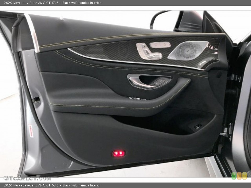 Black w/Dinamica Interior Door Panel for the 2020 Mercedes-Benz AMG GT 63 S #136713177