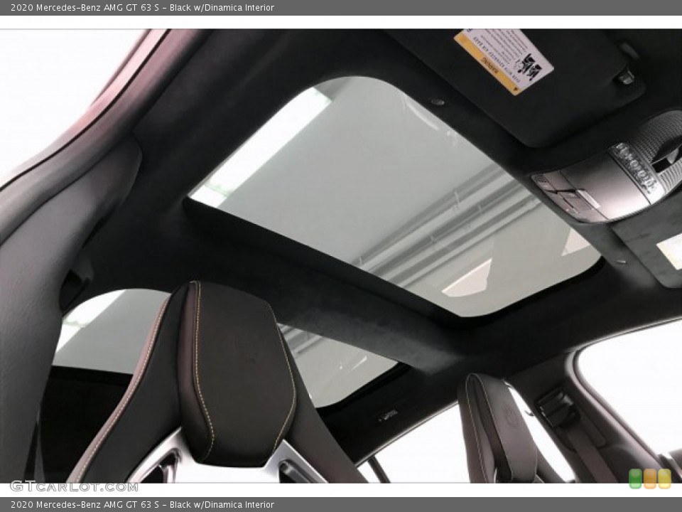 Black w/Dinamica Interior Sunroof for the 2020 Mercedes-Benz AMG GT 63 S #136713246