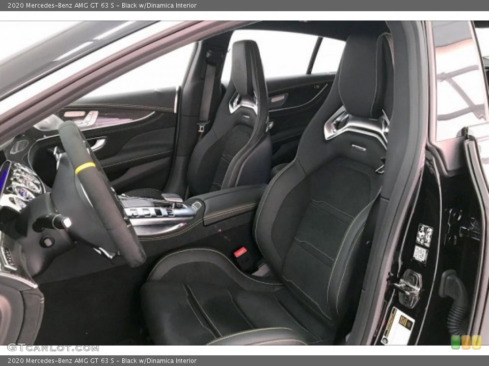 Black w/Dinamica Interior Front Seat for the 2020 Mercedes-Benz AMG GT 63 S #136713591
