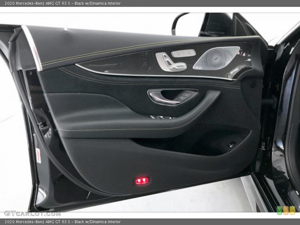 Black w/Dinamica Interior Door Panel for the 2020 Mercedes-Benz AMG GT 63 S #136713798