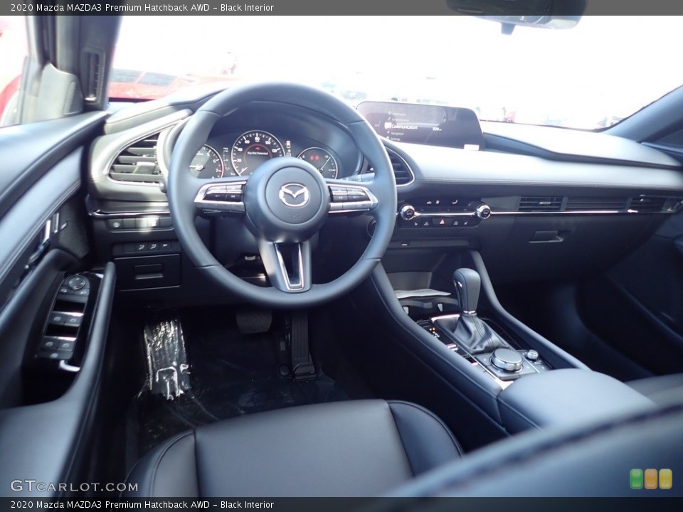 Black Interior Photo for the 2020 Mazda MAZDA3 Premium Hatchback AWD #136721511