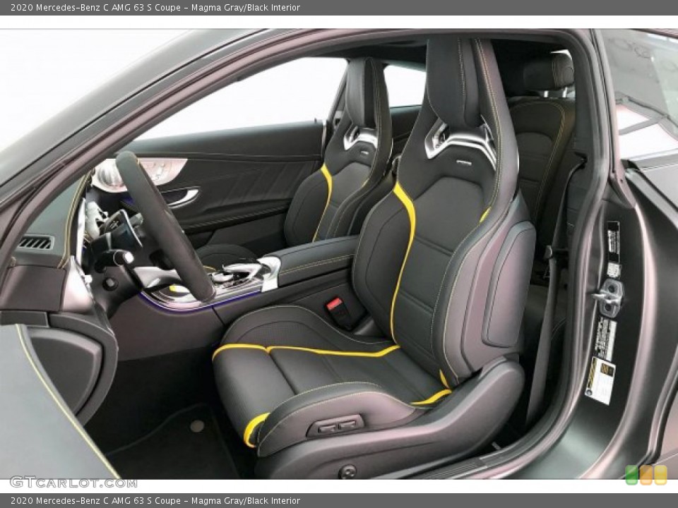 Magma Gray/Black Interior Photo for the 2020 Mercedes-Benz C AMG 63 S Coupe #136723755