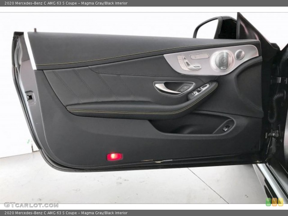 Magma Gray/Black Interior Door Panel for the 2020 Mercedes-Benz C AMG 63 S Coupe #136723893
