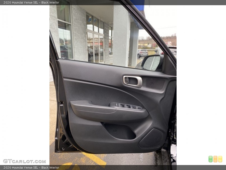 Black Interior Door Panel for the 2020 Hyundai Venue SEL #136725579