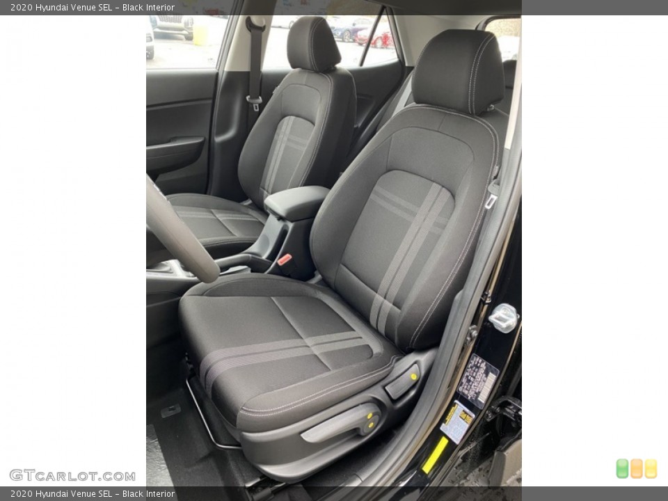 Black Interior Photo for the 2020 Hyundai Venue SEL #136725612