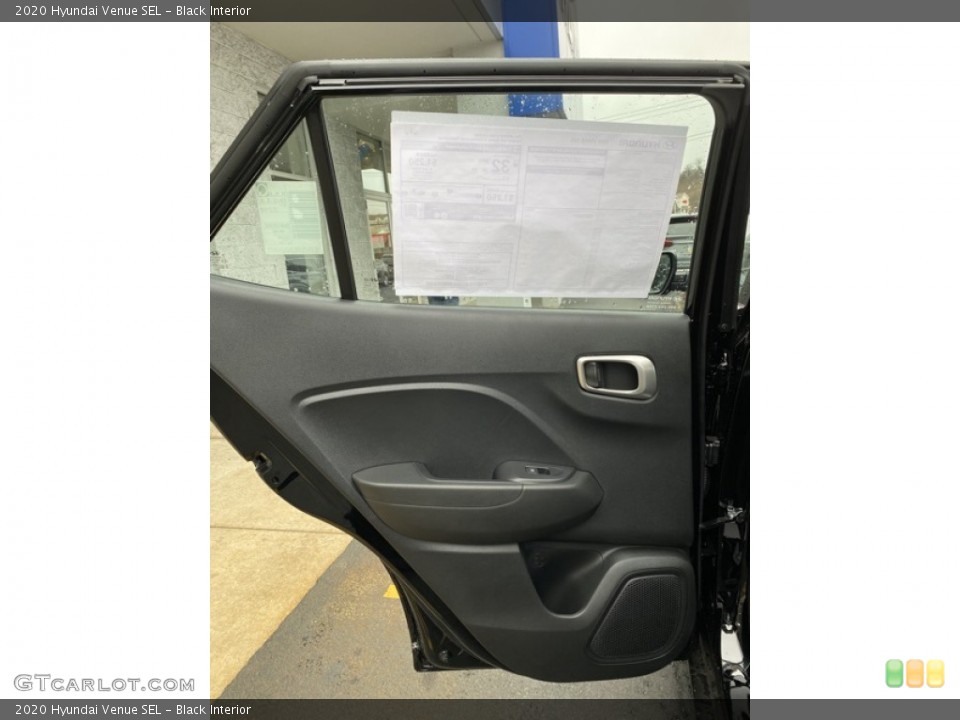 Black Interior Door Panel for the 2020 Hyundai Venue SEL #136725633