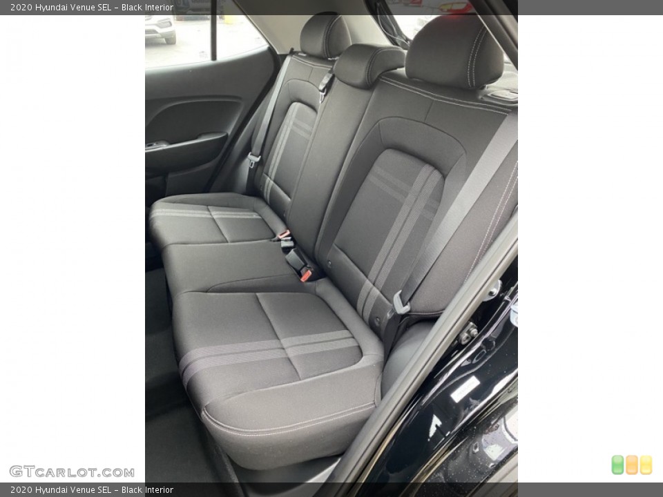 Black Interior Rear Seat for the 2020 Hyundai Venue SEL #136725648