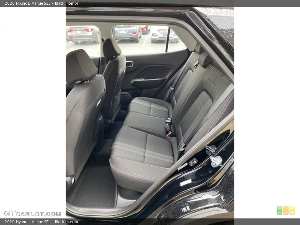 Black Interior Rear Seat for the 2020 Hyundai Venue SEL #136725660