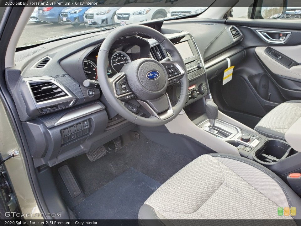 Gray Interior Photo for the 2020 Subaru Forester 2.5i Premium #136727761