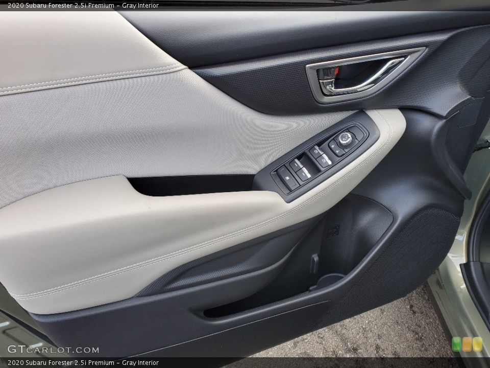 Gray Interior Door Panel for the 2020 Subaru Forester 2.5i Premium #136727790