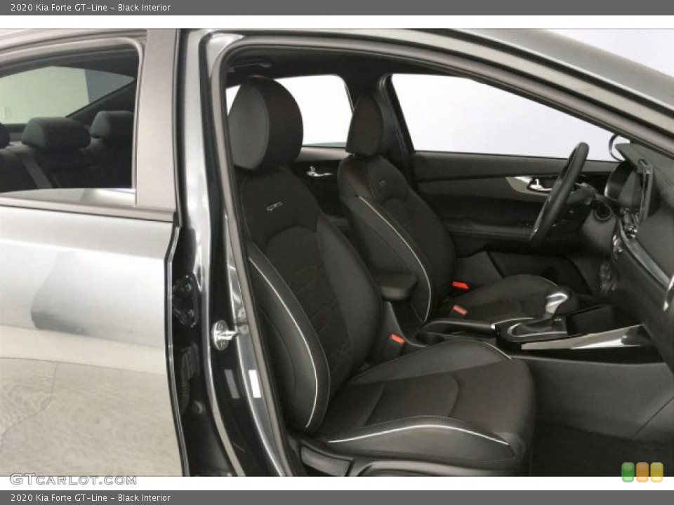 Black Interior Front Seat for the 2020 Kia Forte GT-Line #136729624