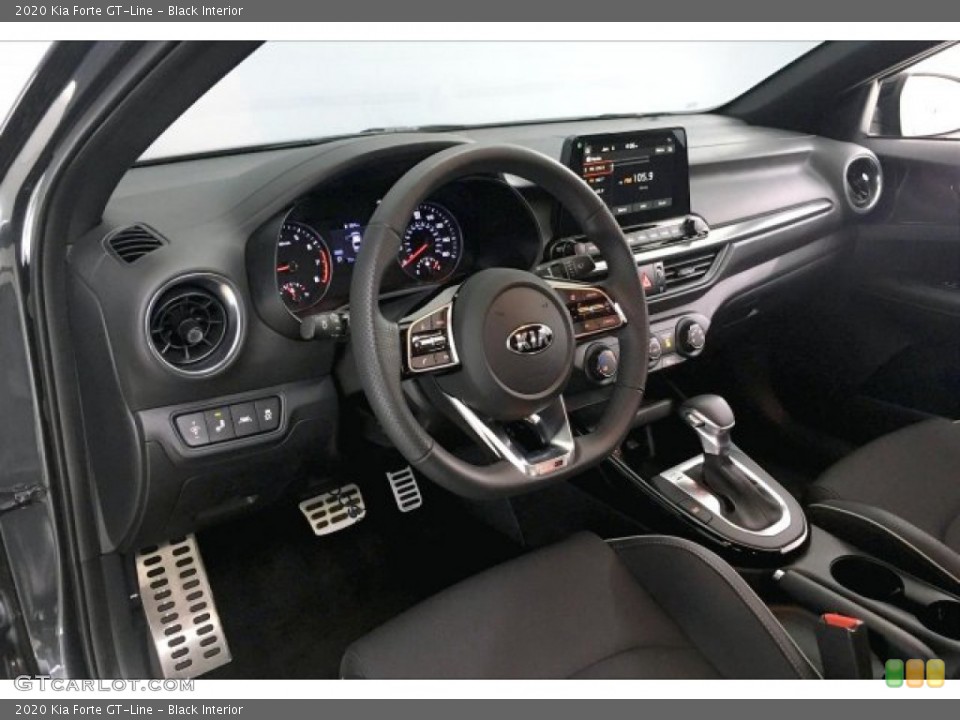 Black Interior Dashboard for the 2020 Kia Forte GT-Line #136729867