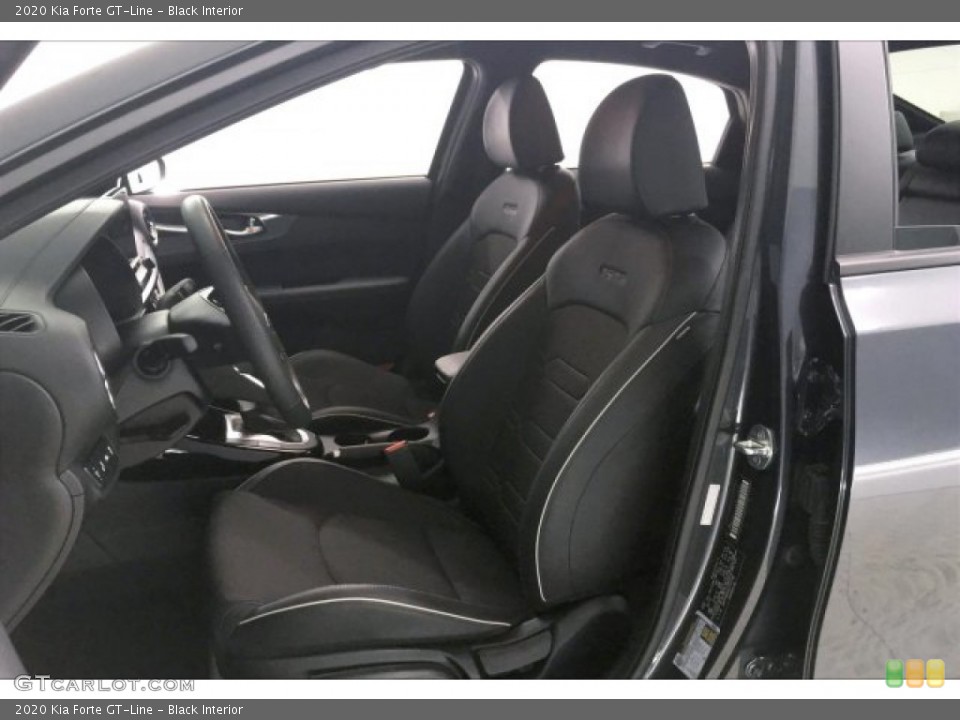 Black Interior Front Seat for the 2020 Kia Forte GT-Line #136730161