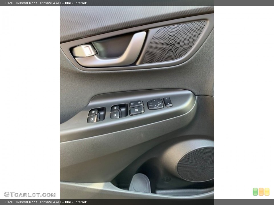 Black Interior Door Panel for the 2020 Hyundai Kona Ultimate AWD #136731061