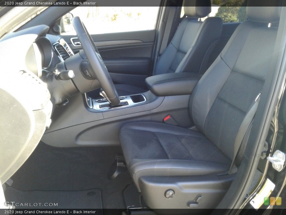 Black Interior Front Seat for the 2020 Jeep Grand Cherokee Laredo E #136732393