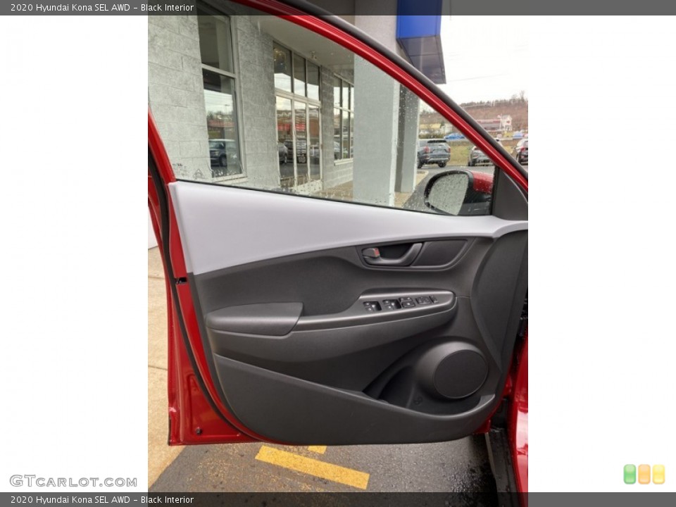Black Interior Door Panel for the 2020 Hyundai Kona SEL AWD #136732567