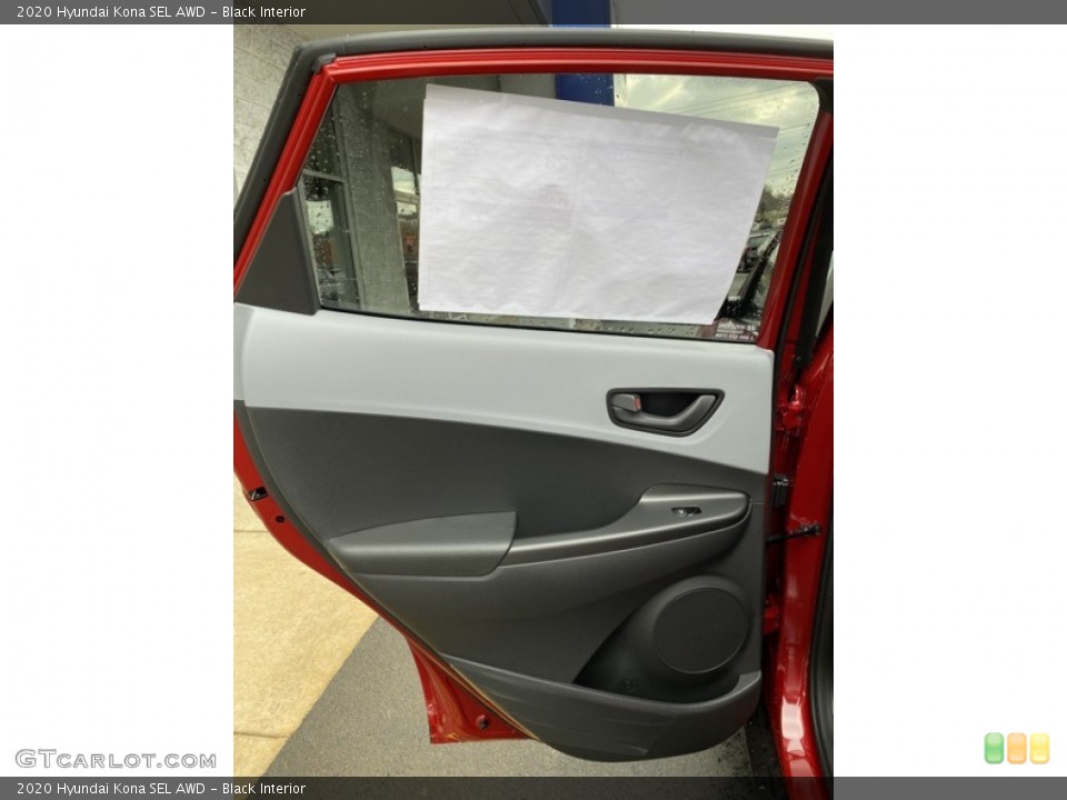 Black Interior Door Panel for the 2020 Hyundai Kona SEL AWD #136732684