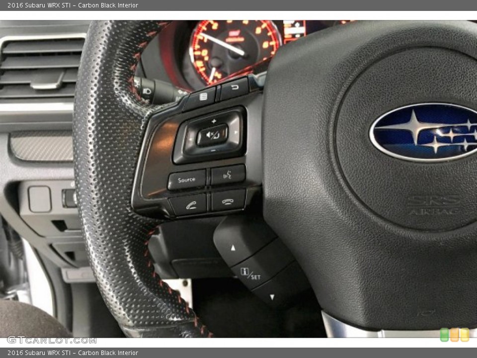 Carbon Black Interior Steering Wheel for the 2016 Subaru WRX STI #136733080