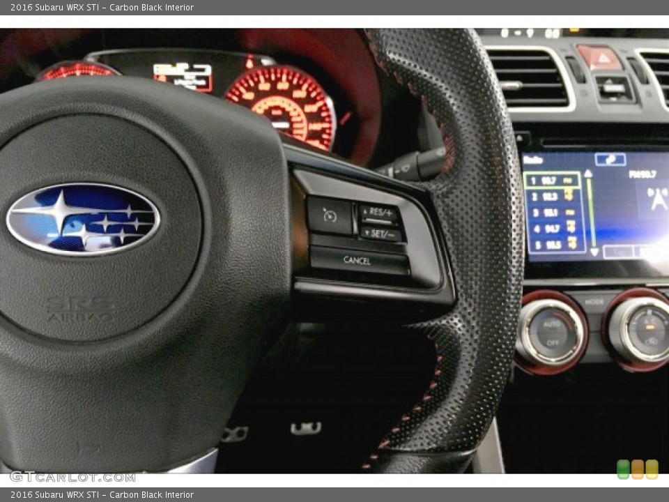 Carbon Black Interior Steering Wheel for the 2016 Subaru WRX STI #136733104
