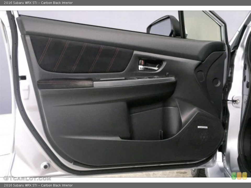Carbon Black Interior Door Panel for the 2016 Subaru WRX STI #136733215
