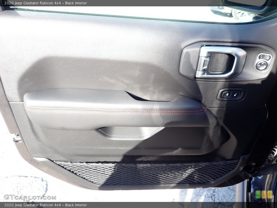 Black Interior Door Panel for the 2020 Jeep Gladiator Rubicon 4x4 #136735471