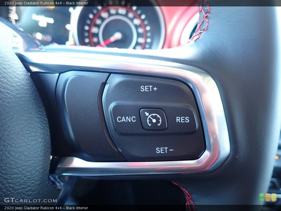 Black Interior Steering Wheel for the 2020 Jeep Gladiator Rubicon 4x4 #136735579