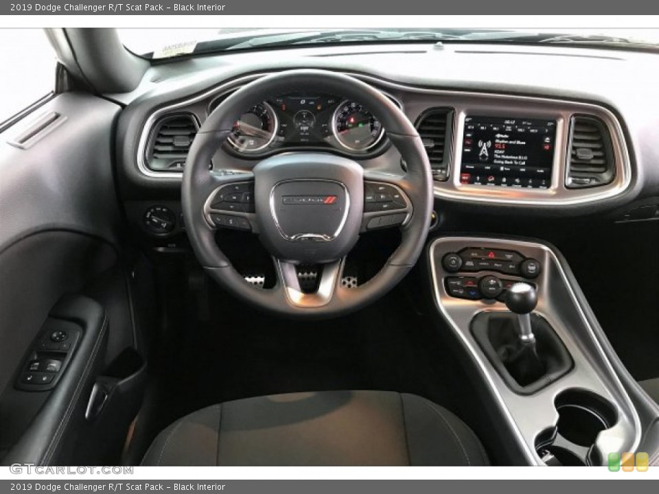 Black Interior Dashboard for the 2019 Dodge Challenger R/T Scat Pack #136736608