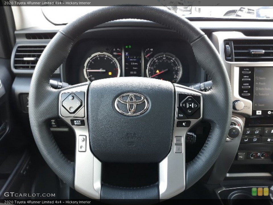 Hickory Interior Steering Wheel for the 2020 Toyota 4Runner Limited 4x4 #136736635