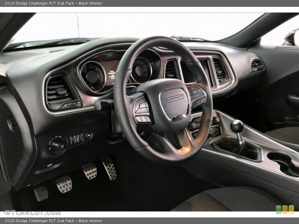 Black Interior Dashboard for the 2019 Dodge Challenger R/T Scat Pack #136736932