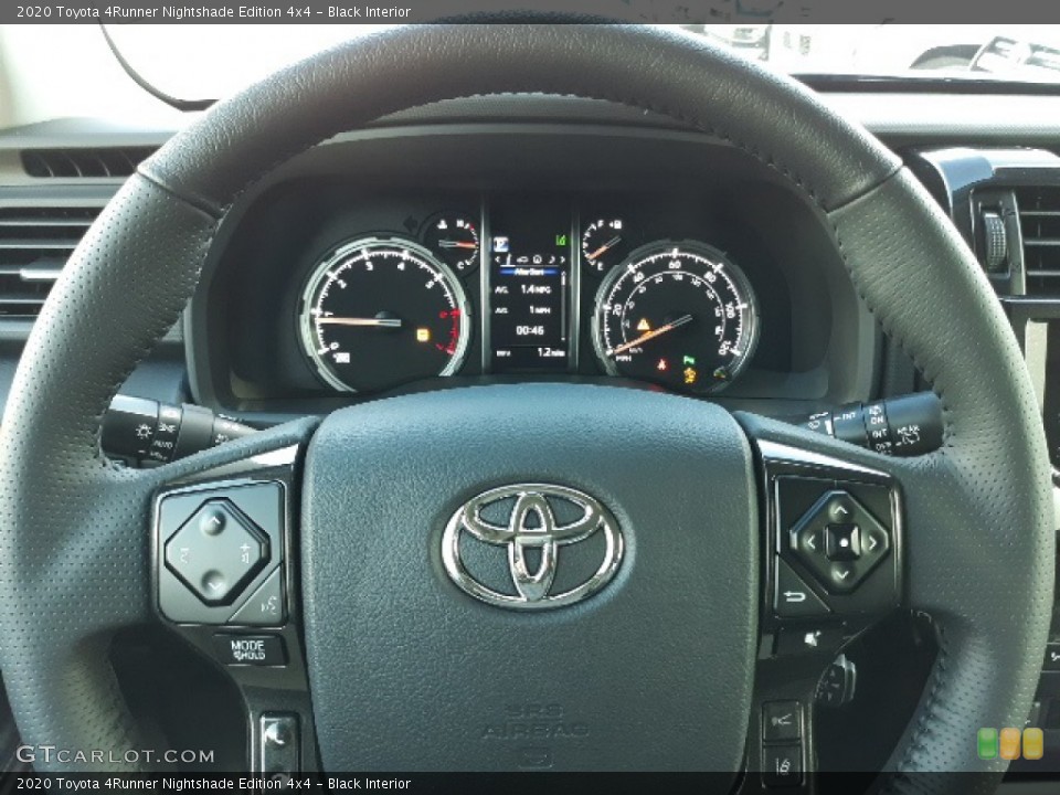 Black Interior Steering Wheel for the 2020 Toyota 4Runner Nightshade Edition 4x4 #136738369