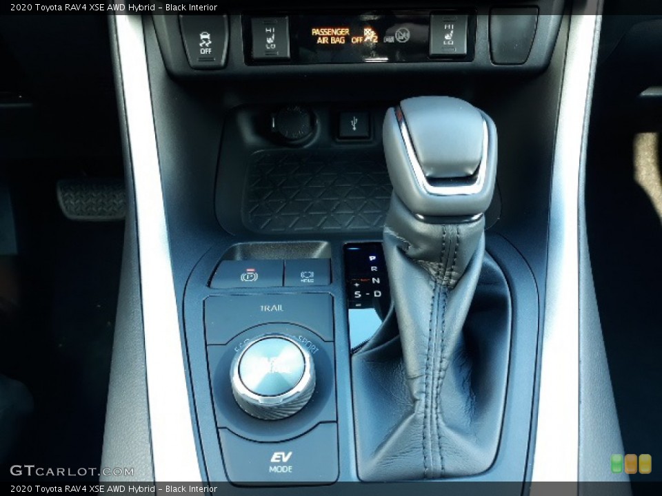 Black Interior Transmission for the 2020 Toyota RAV4 XSE AWD Hybrid #136739407