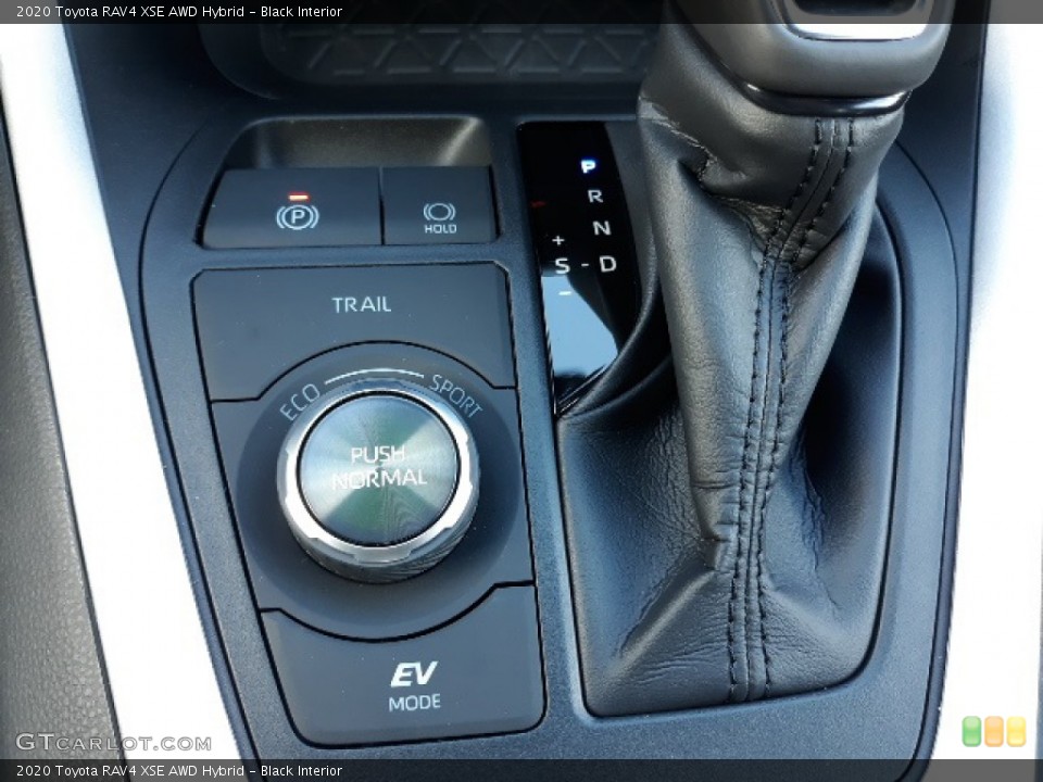 Black Interior Transmission for the 2020 Toyota RAV4 XSE AWD Hybrid #136739428