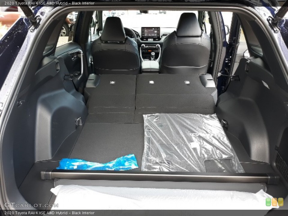 Black Interior Trunk for the 2020 Toyota RAV4 XSE AWD Hybrid #136739572