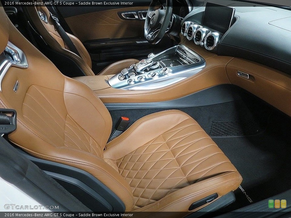 Saddle Brown Exclusive Interior Photo for the 2016 Mercedes-Benz AMG GT S Coupe #136741951