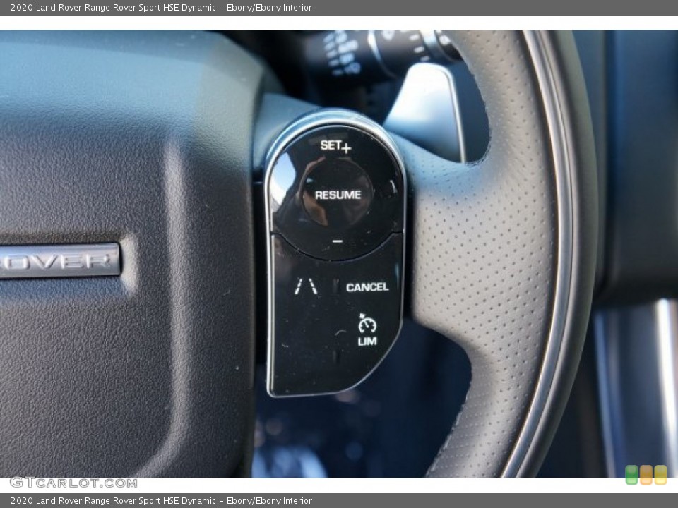 Ebony/Ebony Interior Steering Wheel for the 2020 Land Rover Range Rover Sport HSE Dynamic #136742449